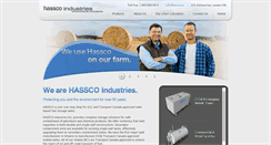 Desktop Screenshot of hassco.ca
